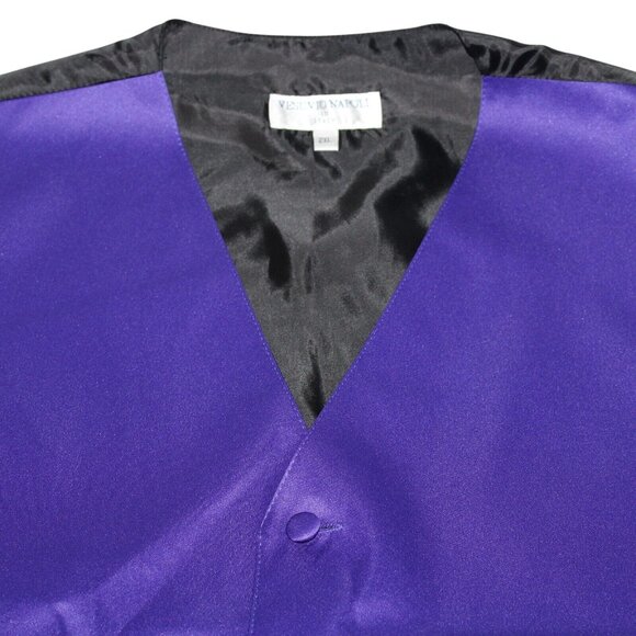 Vesuvio Napoli 2XL  XXL Vest Waist Coat 5 Button Formal Dress Prom Wedding Party - Picture 10 of 11